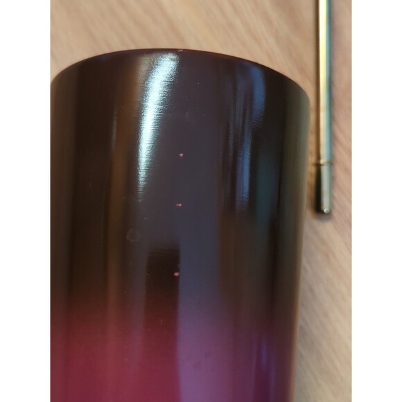 Starbucks Stainless Steel Tumbler Ombre Purple Pink Green Lime Berry 24 Oz 2022 - Picture 9 of 11